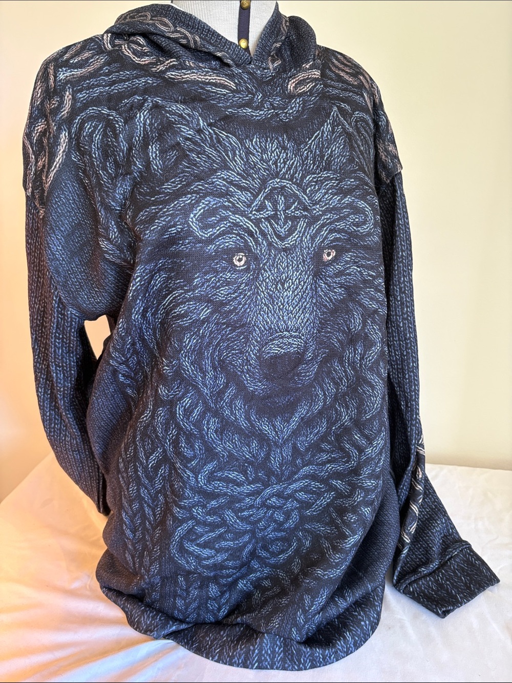 Wolf Graphic Hoodie Sweatshirt